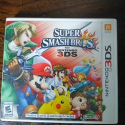 Super Smash Bros Nintendo 3DS 