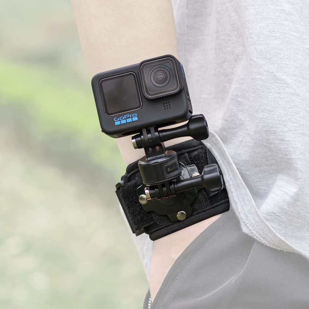 Capture Adventure Effortlessly: The Ultimate Wrist Strap Mount for Action Cameras