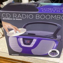 Sylvania CD Radio Boombox