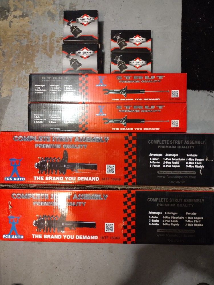 Front Complete Struts, Rear Shocks With Sway Bar