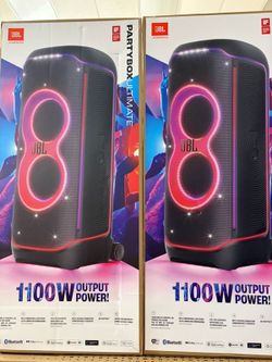 Big Savings.  JBL Partybox Ultimate 1100 watts . Brand New.  Financing Available.  🎤 Included