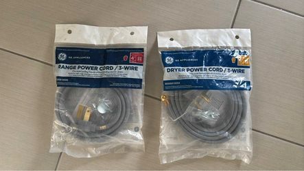 GE Appliances 3-Wire Power Cord Bundle