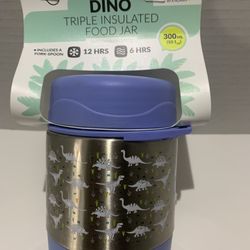 Dino Triple Insulated Food Jar
