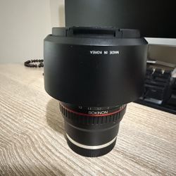 Rokinon 85mm F1.4 Aspherical Lens for Sony E