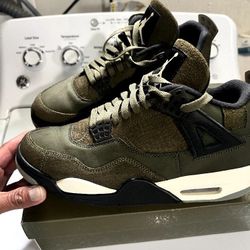 ‼️Mens Jordan Military 4s Nice CONDITION Size 9  🚩$120 OBO ‼️