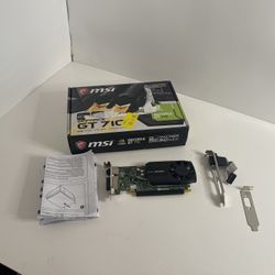 MSI GeForce GT 710 2GB DDR3 Graphics Card 