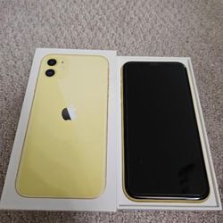 Yellow iPhone 11 64gb Verizon 