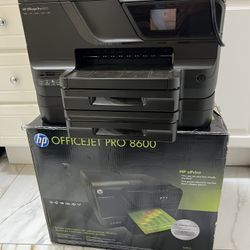 Two HP 8600 Series Printers