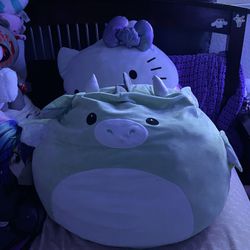 dylan the dragon 25” squishmallow 