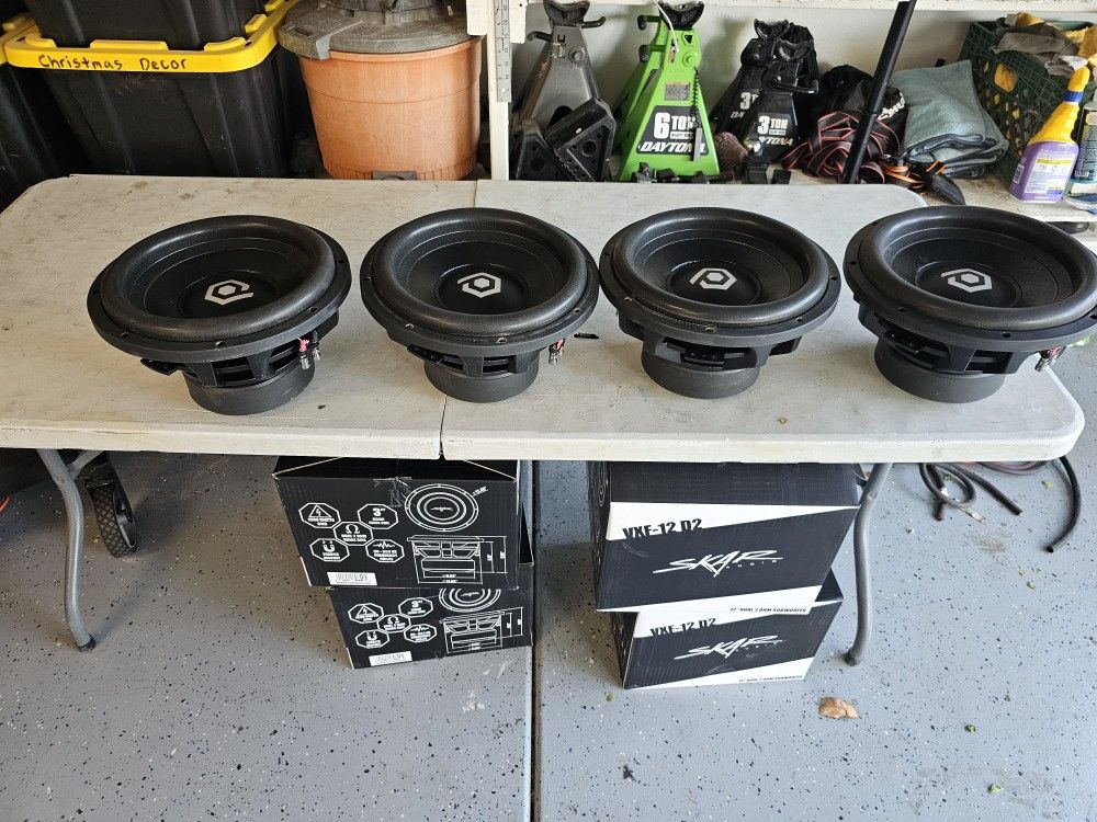 Soundqubed 12" Subwoofers