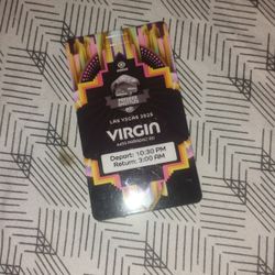 Las VeGAS EDC PREMIER SHUTTLE VIRGIN DEPARTURE