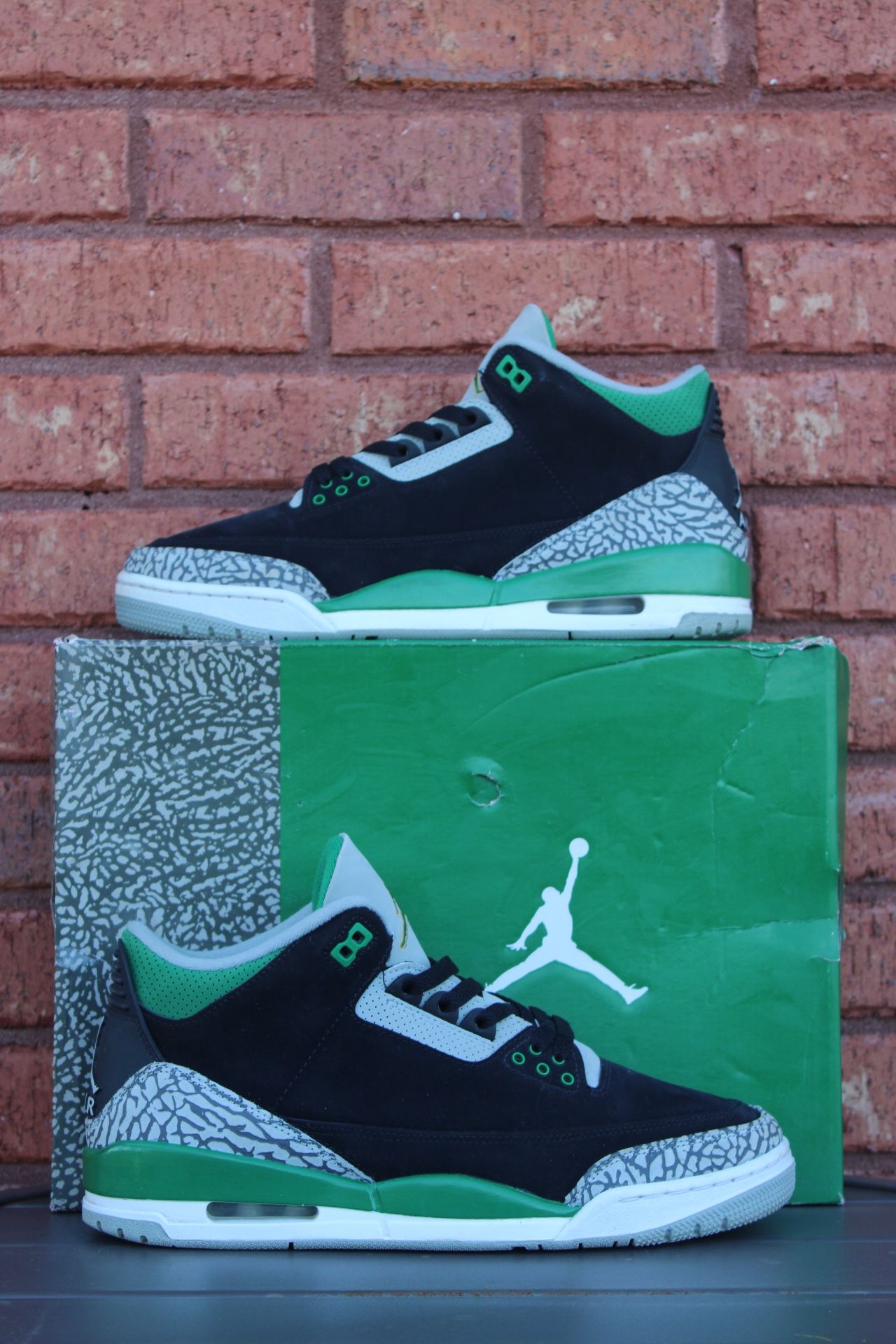 Jordan 3 Pine Green 