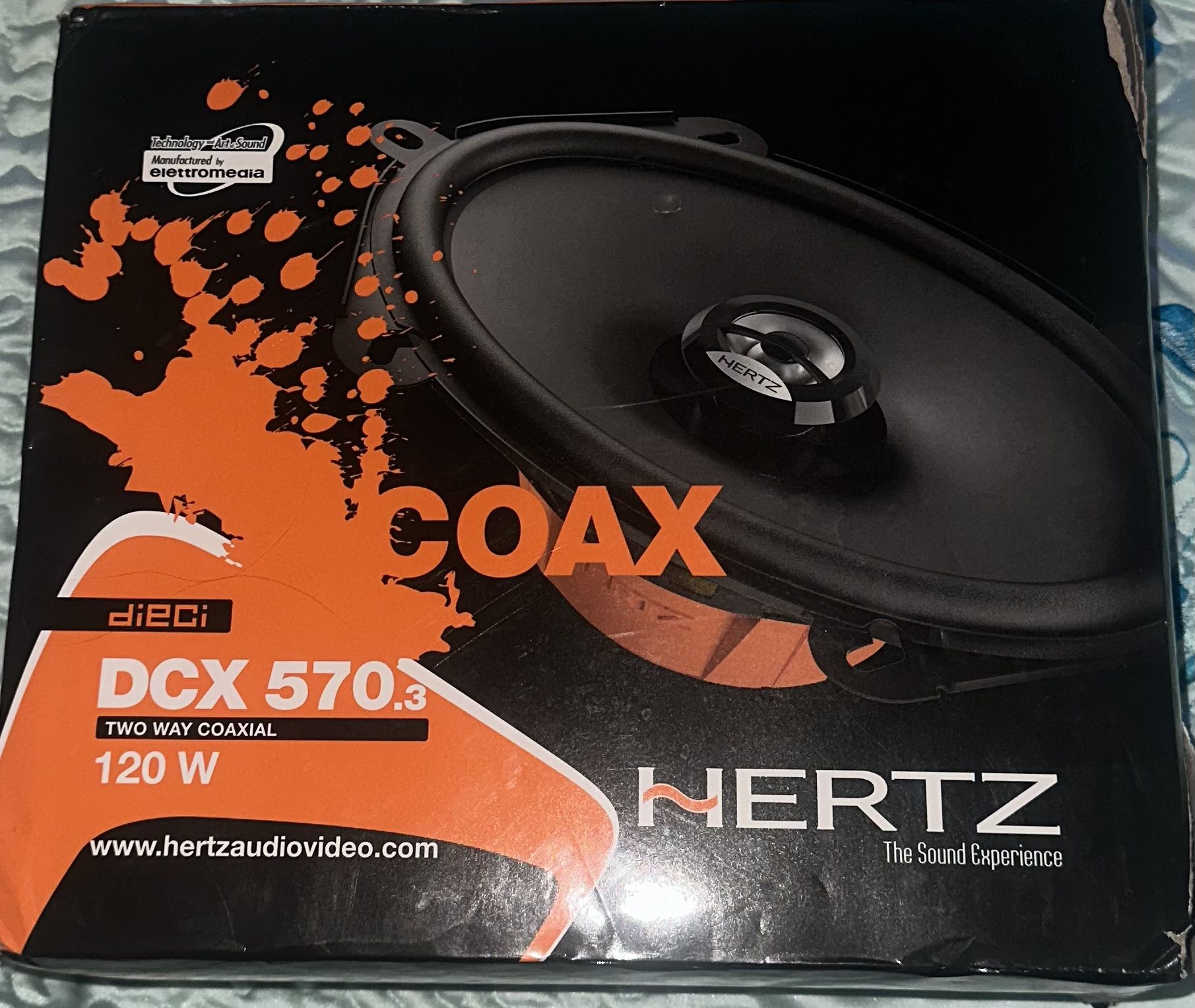  HERTZ 120W DCX 570.3 car Speaker