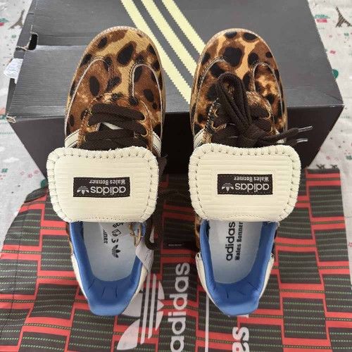 Adidas Wales Bonner x Samba Pony Leopard Sneaker
