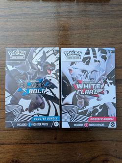 Black Bolt Bundle & White Flare Booster Bundles