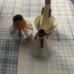 3 Trumpet Mutes