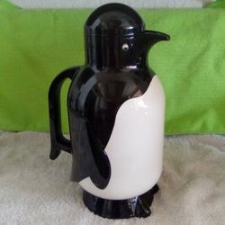 RARE VINTAGE RETRO 1980's 'METROKANE' INSULATED CARAFE THERMOS