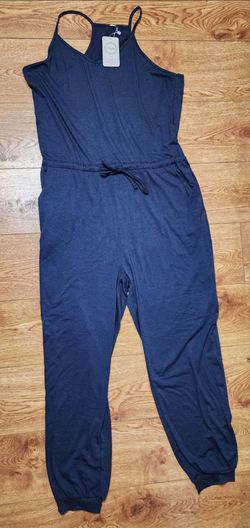 Navy Blue Women's Sleeveless Jumpsuit Size XL