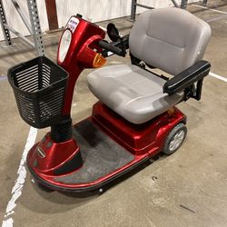 Pride Maxima 3-Wheel Electric Scooter 500 lb Weight Cap NEEDS BATTERIES