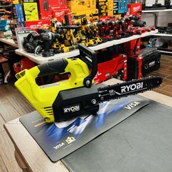 RYOBI 40V HP Brushless 12 in. Top Handle Cordless Battery Chainsaw (Tool Only)