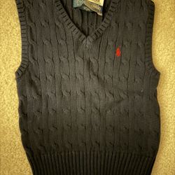 Polo Sweater Vest - New 