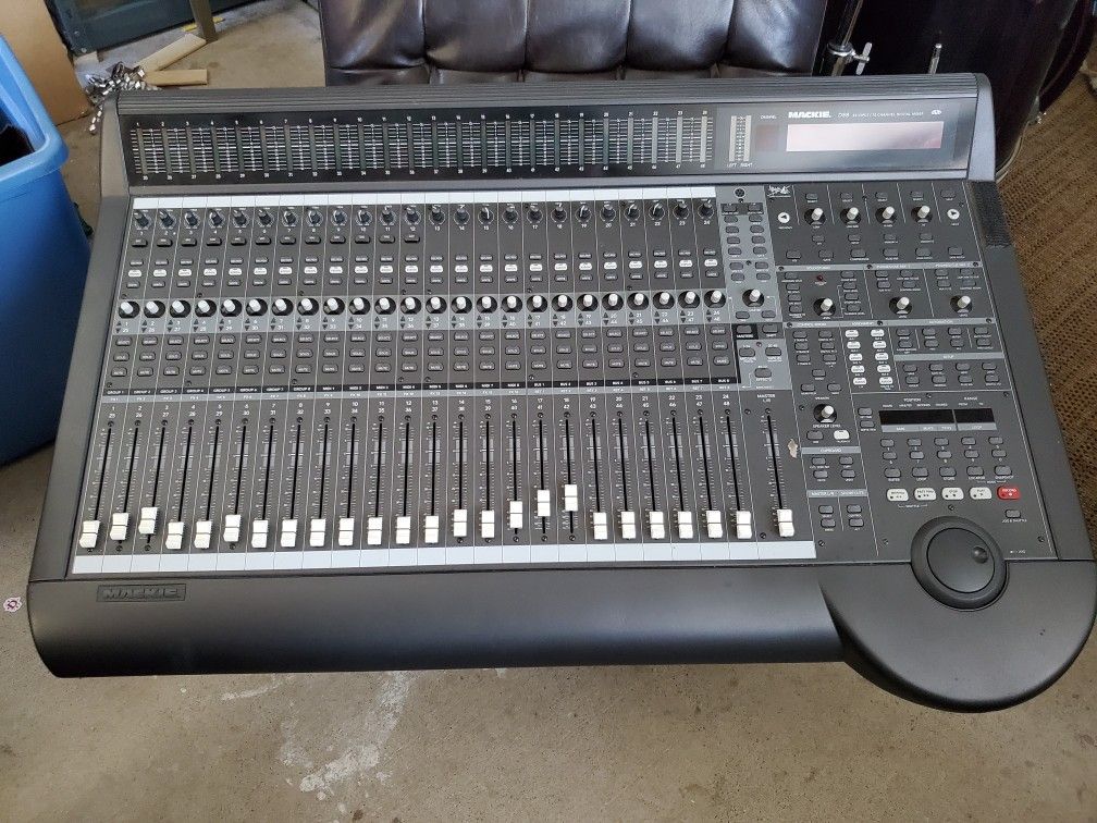 Mackie D8B And HDR 24/96 Digital 24 Track Recording Setup