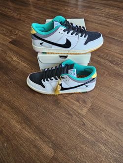 Nike SB Dunk Low X CSEF 'White Clear Emerald'- SIZE 13 MEN