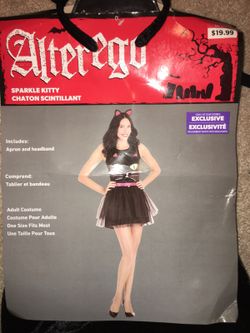 Sparkle Kitty female Costume