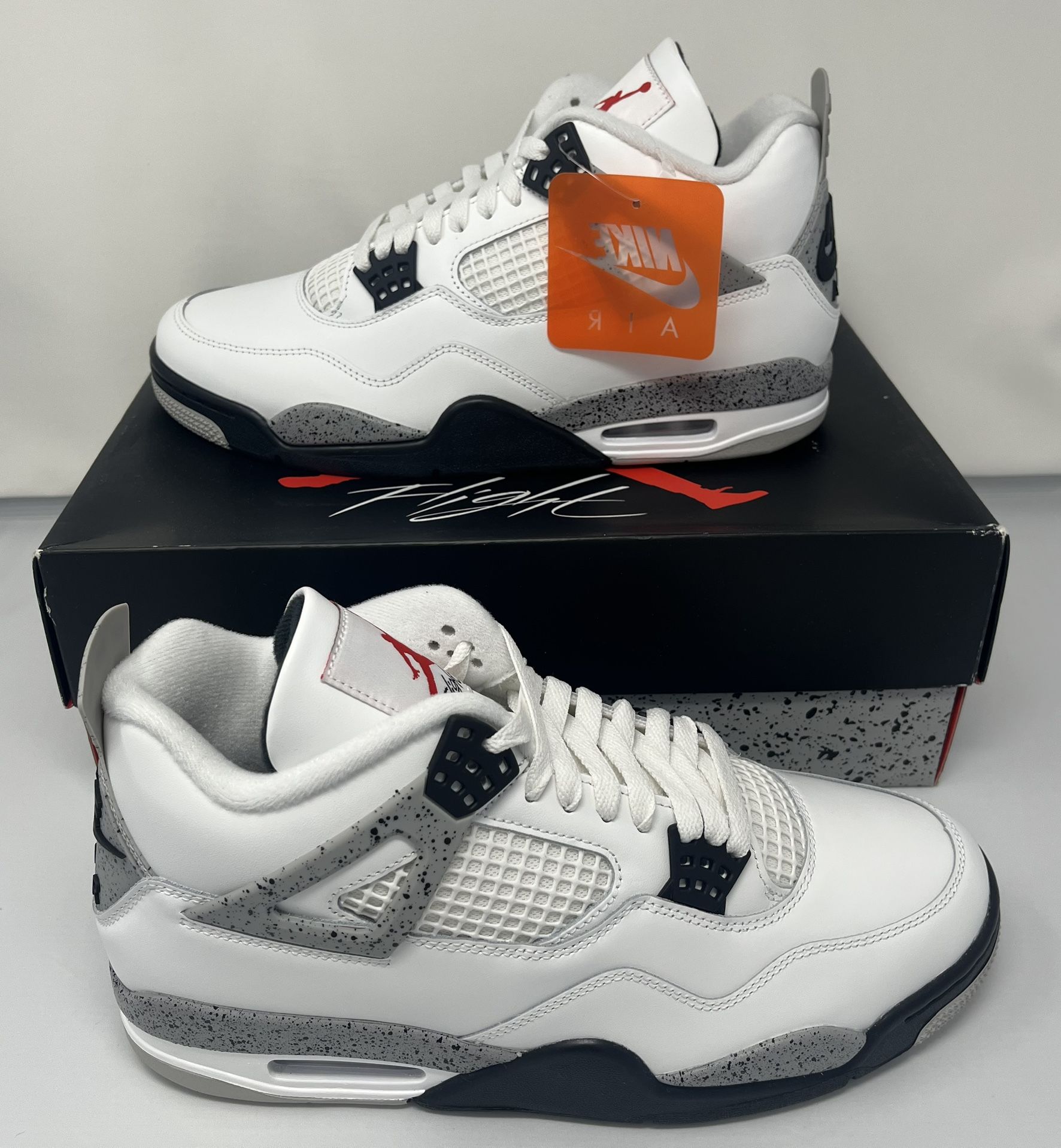 Nike Air Jordan 4 Retro OG White Cement 2025 FV5029-100 Men’s Size 11 New With Box