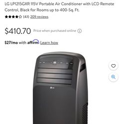 LG Air Conditioner Unit
