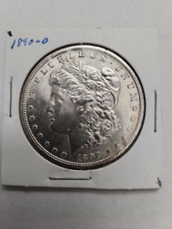 1890-0  Morgan Silver Dollar -unc.