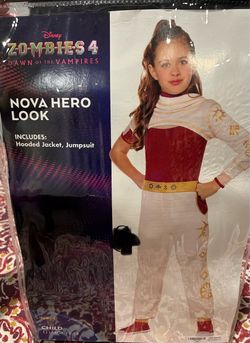 Halloween Costume-Zombies 4 Nova Hero Look-Size Large 12-14