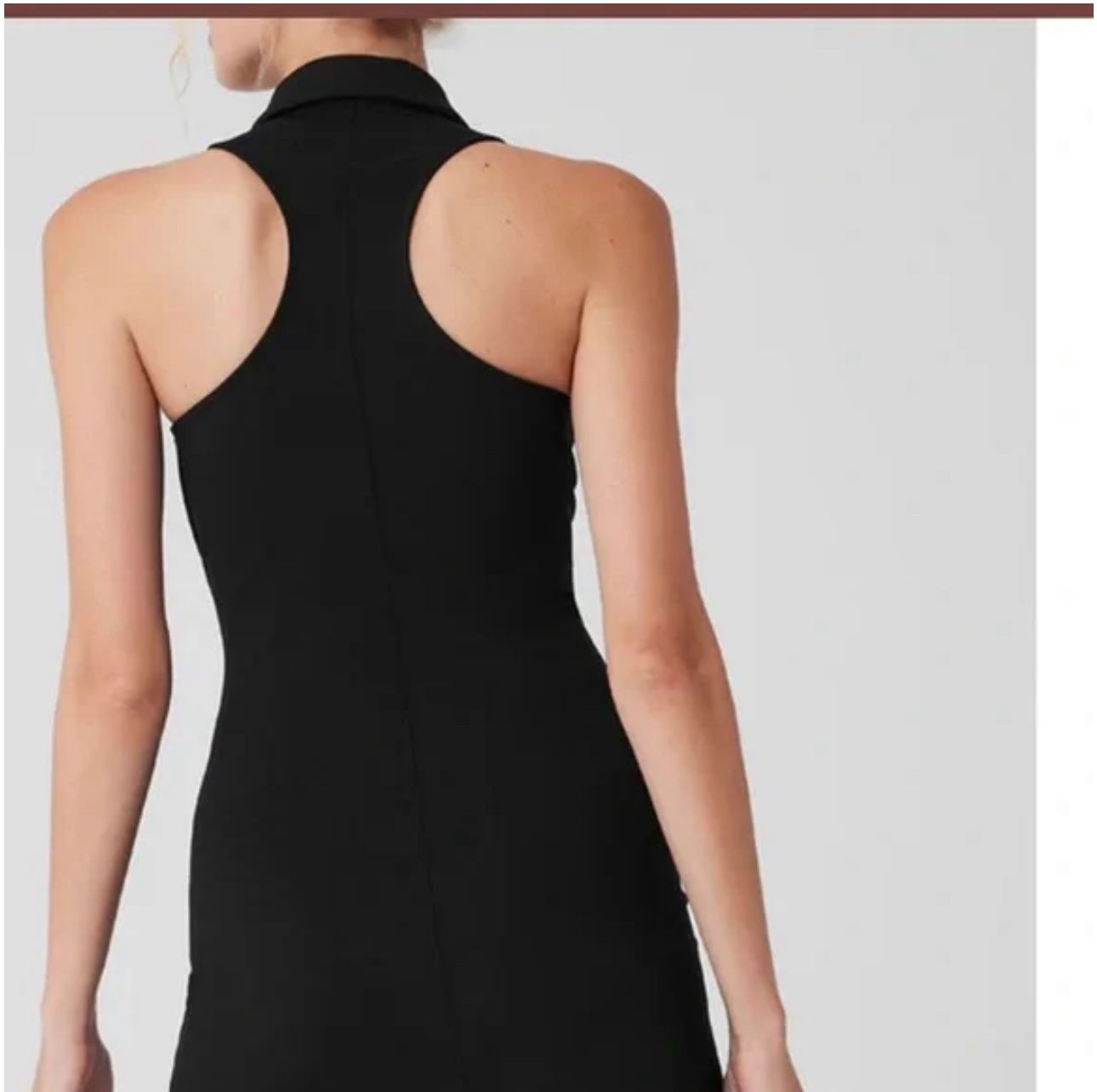 alo black tennis dress ALO