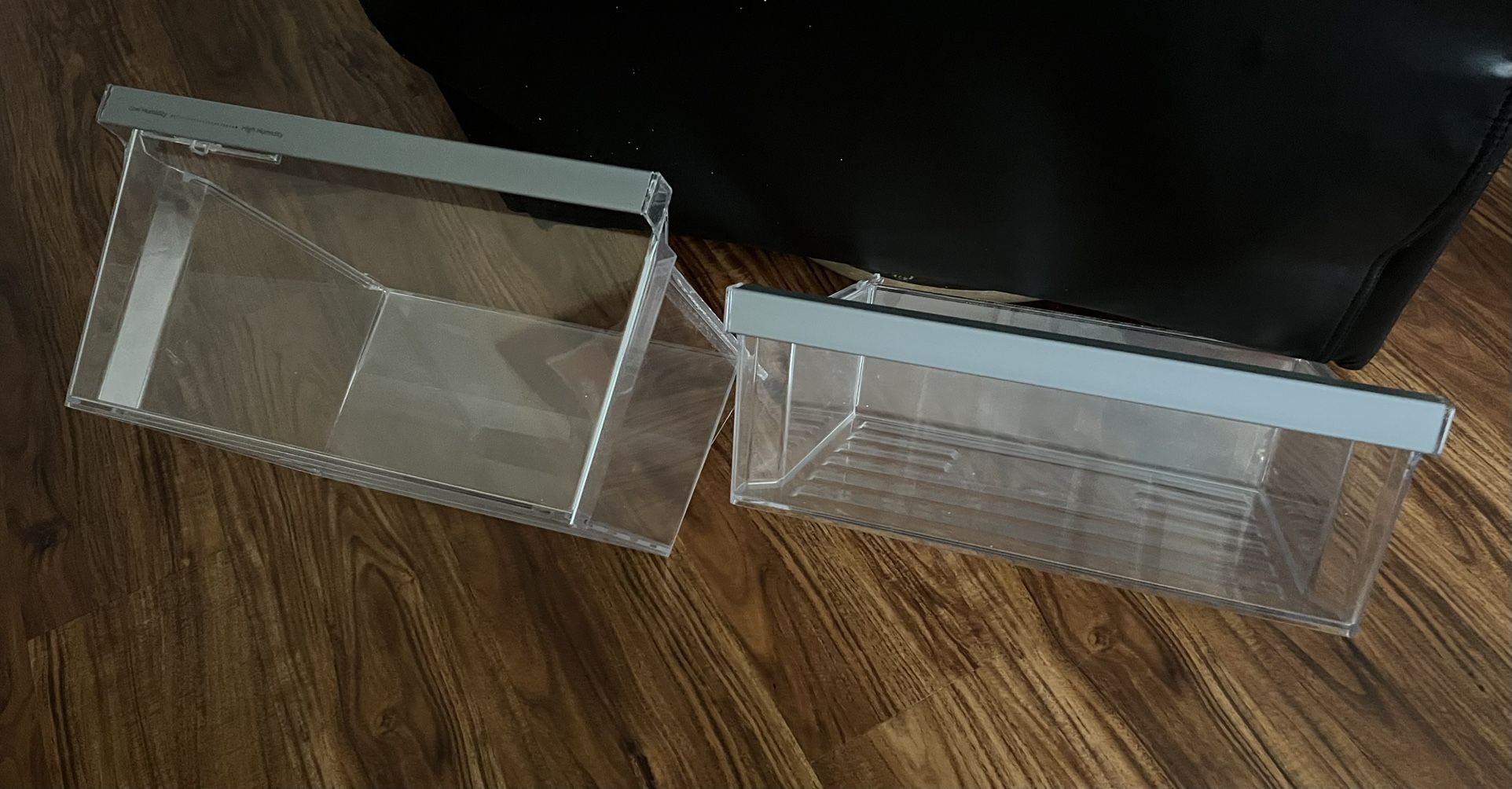 Whirlpool Refrigerator Crisper Drawer And Meat Drawer W10899448 / W10899435 2pcs