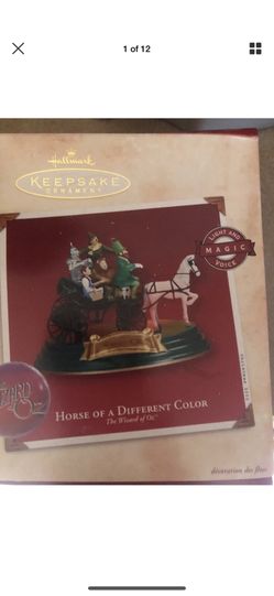 Hallmark ornaments 12 brand new in a box