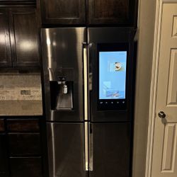 Samsung Smart Fridge Black Stainless