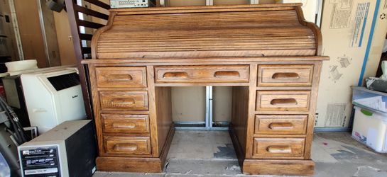 Solid Oak Desk