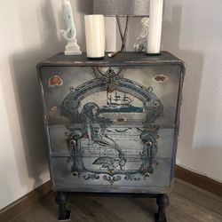 Cabinet With Mermaid Theme