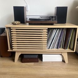 Vinyl Record Stand / Console
