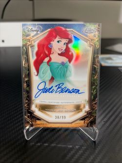 Ariel topps Disney auto