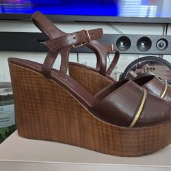 Callisto Wedges 6 And 1/2 Brown