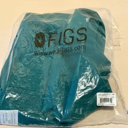 FIGS Zamora High-Waisted Jogger Scrub Pants XS Petite – Teal – New With Tags