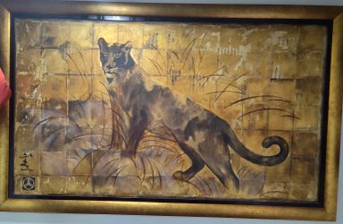 Panther Painting 