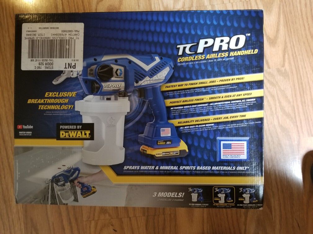 Graco Paint Sprayer Cordless Kit