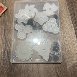 Resin Fidget Spinners 9 Mold And 10bearing Set 