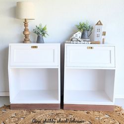 Modern Ethan Allen End Tables