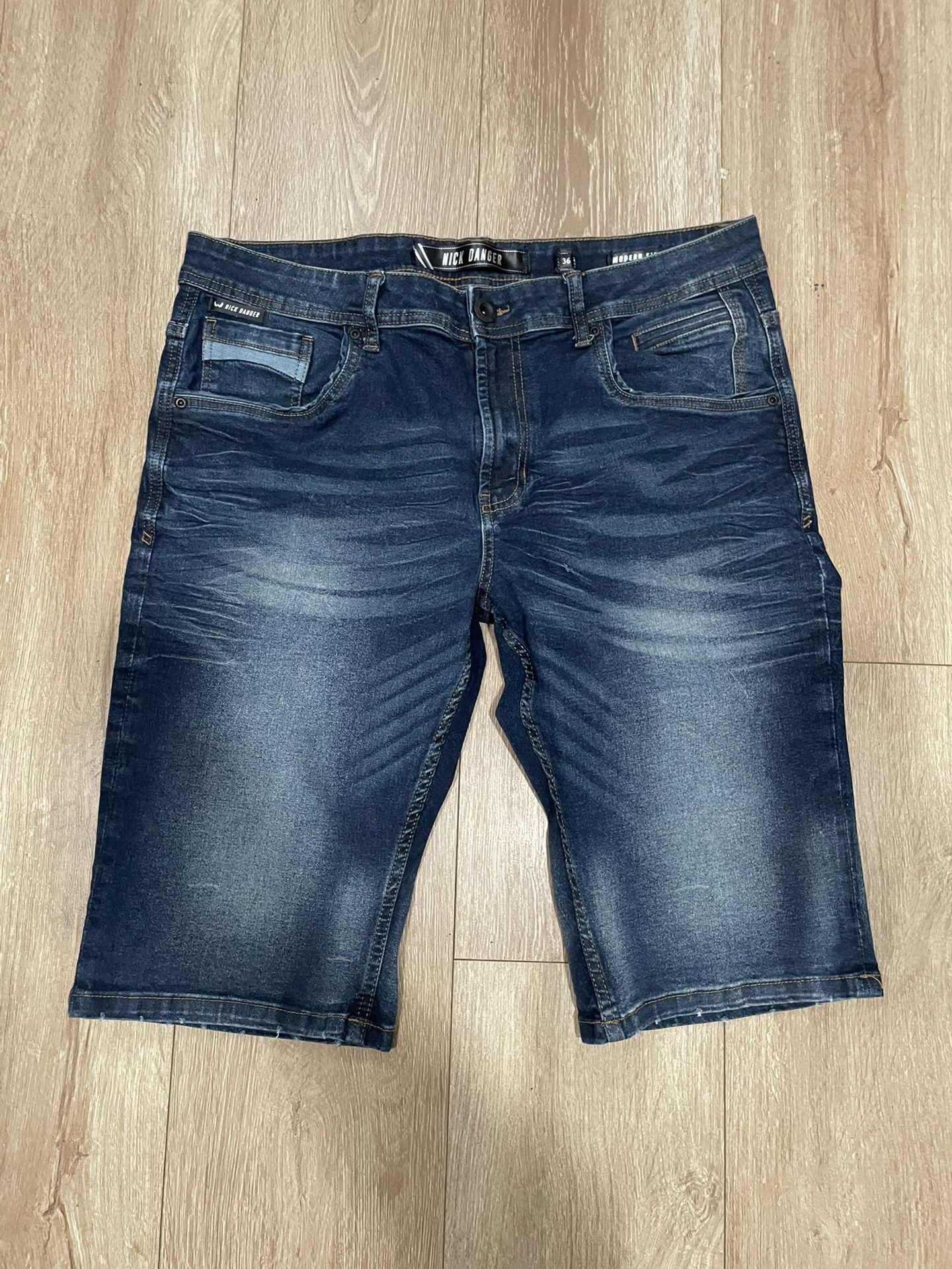 Blue Jorts Size 36