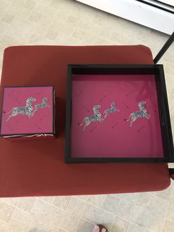 Lennox Scalamandré Box and Tray