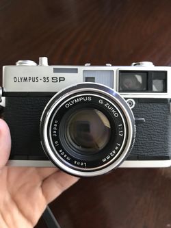 Olympus 35 SP w/ G.ZUIKO 42mm f/1.7 range finder film camera