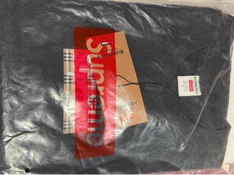 Black supreme x Burberry